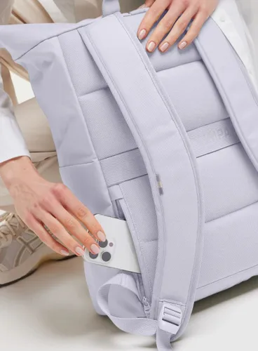 Plecak miejski GOT BAG Rolltop Easy Monochrome - purple coral