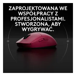 Myszka gamingowa Logitech G Pro 2 Lightspeed Różowy