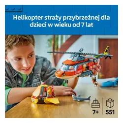 LEGO 60503 City Helikopter straży przybrzeżnej