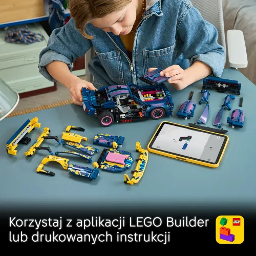 LEGO 42236 Technic: автомобиль Ford Mustang GT, набор блоков 10+