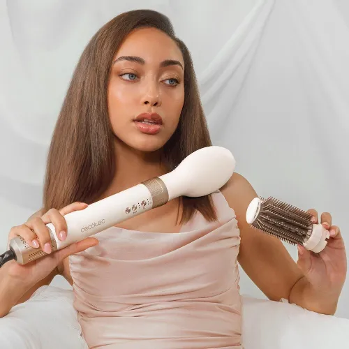 Suszarko-lokówka CECOTEC CeramicCare AirGlam 12w1 Szampański 1400 W