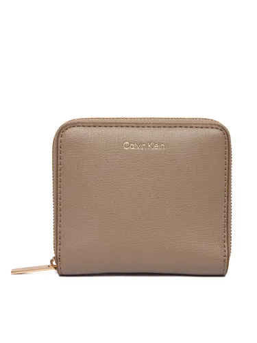 Calvin Klein Portfel Foil Logo Medium Zip Around LV04F1120G