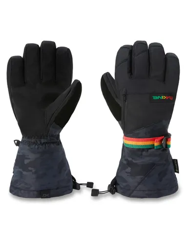 Rękawice snowboardowe DAKINE TITAN GORE-TEX GLOVE BLACK VINTAGE CAMO - Rozmiar - M