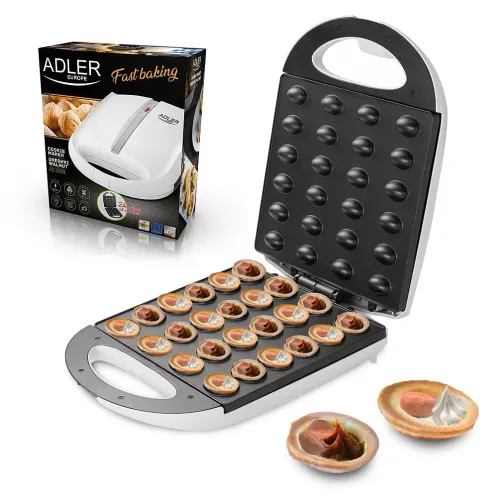 ADLER Orzeszek biały - opiekacz do orzeszków i ciastek