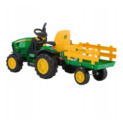 Traktor na Akumulator John Deere Ground Force 12V Peg Perego LiFePO4 litowy