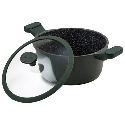 NAVA Imperial 2,5 l - garnek aluminiowy z pokrywką