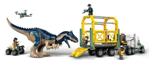 LEGO Jurassic World 76966 Dinomisions: грузовик для перевозки аллозавров