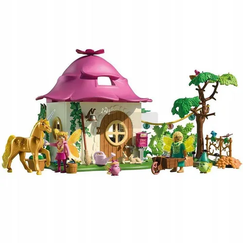 PLAYMOBIL 71838 Przytulny dom wróżek i złoty jednorożec zestaw +4 lata
