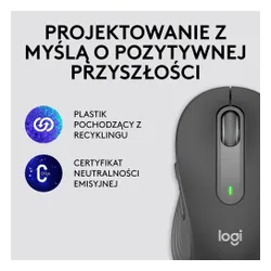 Myszka Logitech Signature M650 M - grafitowy