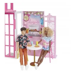 Lalka Barbie kompaktowy rozkładany domek HCD47