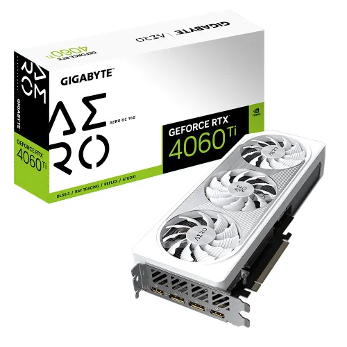 Karta graficzna Gigabyte GeForce RTX 4060 Ti AERO OC 16GB GDDR6 128bit DLSS