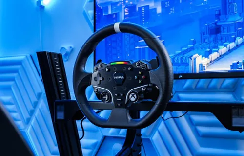 Kierownica MOZA Racing R3 RS053 do PC Xbox Zestaw gamingowy (baza R3 + kierownica ES + pedały SRP-Lite + zaciski)