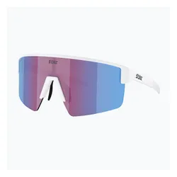 Okulary przeciwsłoneczne Bliz P004 Nano Optics Nordic Light matte white/begonia/violet blue multi