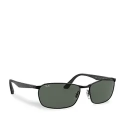 Okulary przeciwsłoneczne Ray-Ban 0RB3534 002 Black/Dark Green - Rozmiar (EU) 59