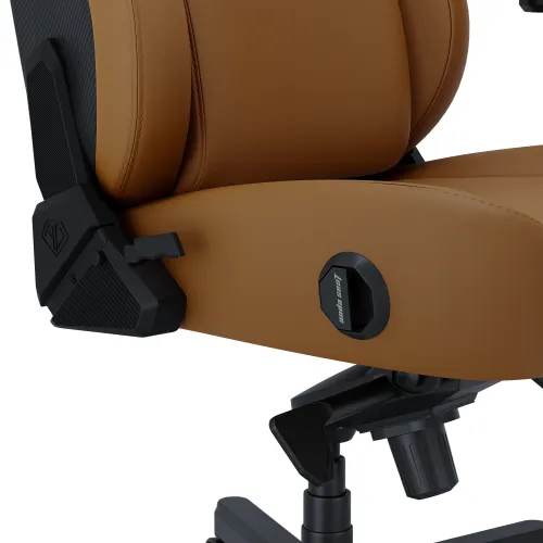 Fotel Anda Seat Kaiser 4 XL Gamingowy do 200kg Skóra Eco Brązowy