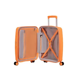 Walizka mała American Tourister Mickey Magic - peachy orange