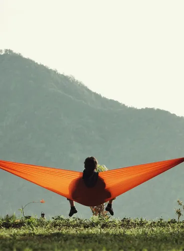 Hamak turystyczny Ticket To The Moon Lightest Hammock - orange