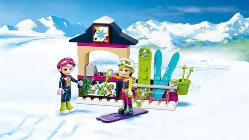 Конструктор Lego Friends горнолыжный подъемник на зимнем курорте (41324)