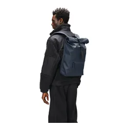 Рюкзак для велосипеда Rains Rolltop Rucksack-navy