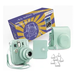 Aparat FUJIFILM Instax Mini 13 Zielony + Pokrowiec + Album + Spinacze