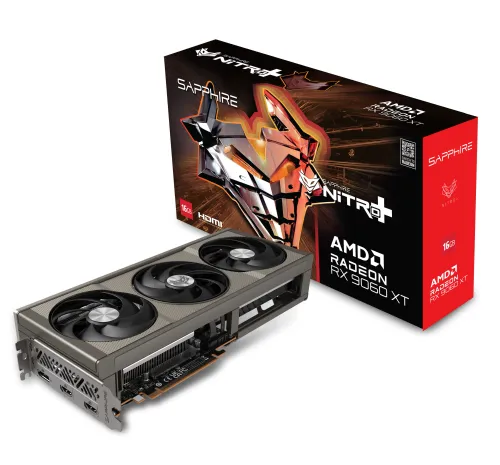 Karta graficzna Sapphire technology NITRO+ Radeon RX 9060 XT 16GB GDDR6 128bit FSR