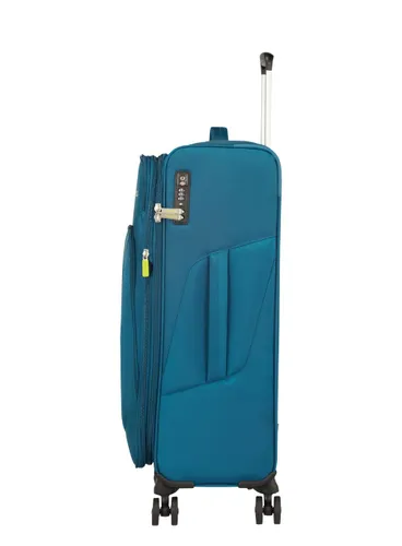 Средний расширенный чемодан American Tourister SummerFunk-teal