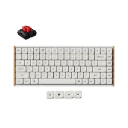 Klawiatura gamingowa Keychron K3U-Q1Z 75% Milk POM Red Switch 8K