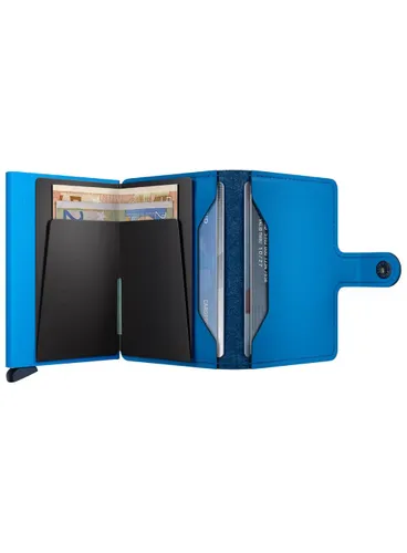 Portfel kieszonkowy RFID Secrid Miniwallet Yard Powder - ultra blue