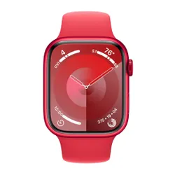 Apple Watch 9 GPS + Cellular 45mm алюминий (продукт) красный / Красный Спортивный ремешок S / M