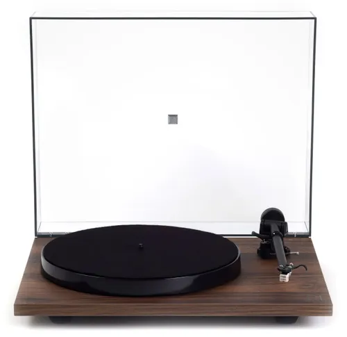 Gramofon REGA Planar 1 Plus Orzech, Manualny,Napęd paskowy,Wkładka Rega,Pokrywa w zestawie,Prędkość odtw. 33 1/3,45 obr./min