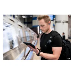 Słuchawki bezprzewodowe JVC Gumy HA-A23TBU Dokanałowe Bluetooth 5.4 Czarny