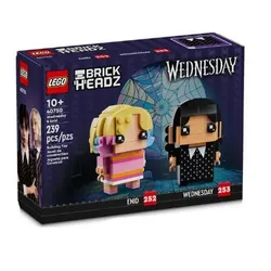 LEGO Klocki BrickHeadz 40750 Wednesday i Enid