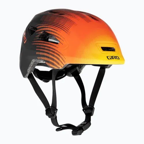 Kask rowerowy dziecięcy Giro Scamp II Jr matte orange towers