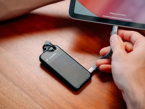 Dysk VERBATIM Pocket 256GB SSD Czarno-szary