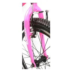 Rower dziecięcy INDIANA Figo 20 cali dla dziewczynki Różowy