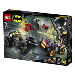 Конструктор Lego DC трехколесный мотоцикл Джокера (76159)