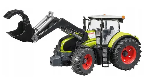 Bruder Traktor Claas Axion 950 z Ładowaczem Czołowym