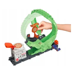 Hot Wheels Zestaw tematyczny pętla krokodyla