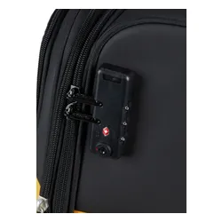 Большой расширенный чемодан American Tourister Daring DASH EXP-black / yellow