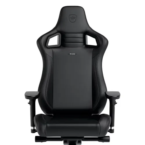 Fotel Noblechairs EPIC COMPACT Black Carbon Gamingowy do 120kg Skóra ECO Czarny