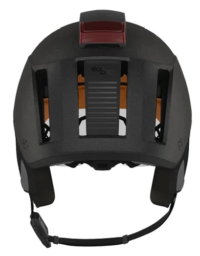 Kask rowerowy LAZER Nova KinetiCore Czarny Miejski z lampką (rozmiar M)