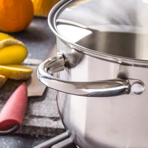 Garnek ze stali nierdzewnej z pokrywką TADAR CORI 5,1 l