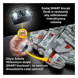 LEGO 75426 Star Wars SMART Play Sokół Millennium