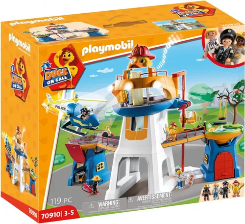 Playmobil 70910 Duck On Call штаб-квартира