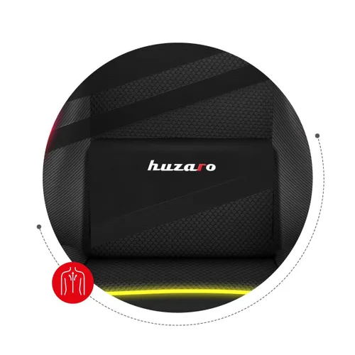 Fotel HUZARO Force 4.4 RGB Czarny