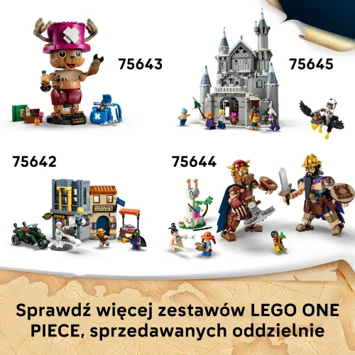 LEGO 75641 ONE PIECE: Убежище доктора Хилюлука, набор кубиков 9+