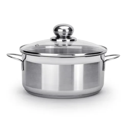 Garnek ze stali nierdzewnej z pokrywką SSW CITY 2,9 l