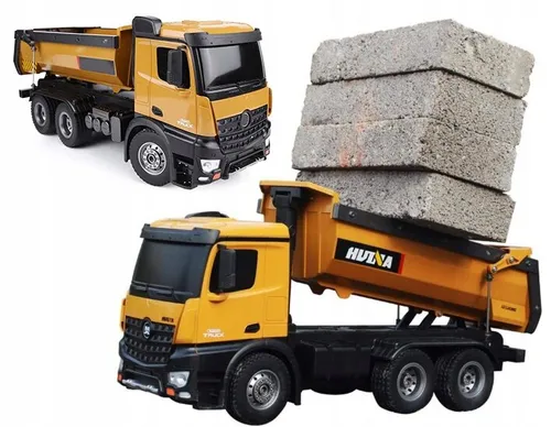 Wywrotka zdalnie sterowana ciężarówka RC H-toys 1573 mocna 10 kg udźwigu