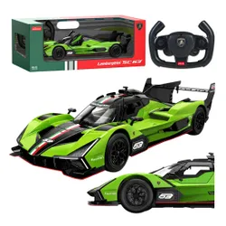 Zdalnie sterowane auto na pilota zielone