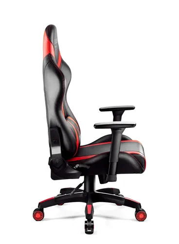 Fotel Diablo Chairs X-Horn 2.0 Normal Size Gamingowy do 160kg Skóra ECO Czarno-czerwony